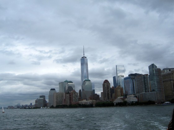 View of the Financial District from the ferry
