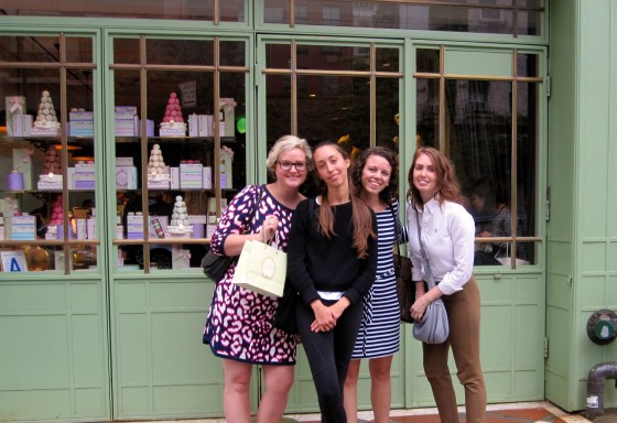 Christina and the bridesmaids