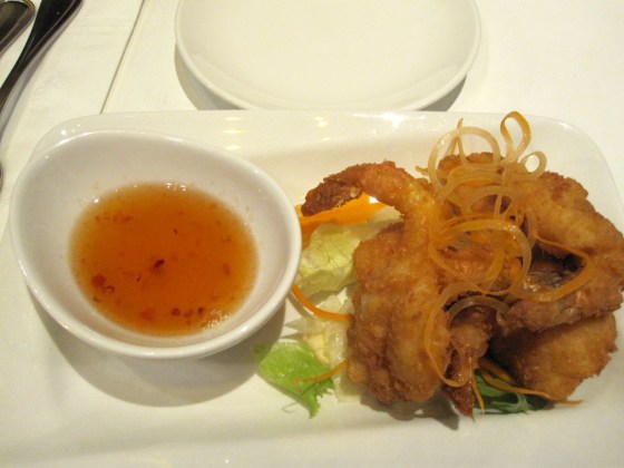 Koen's coconut crusted shrimp