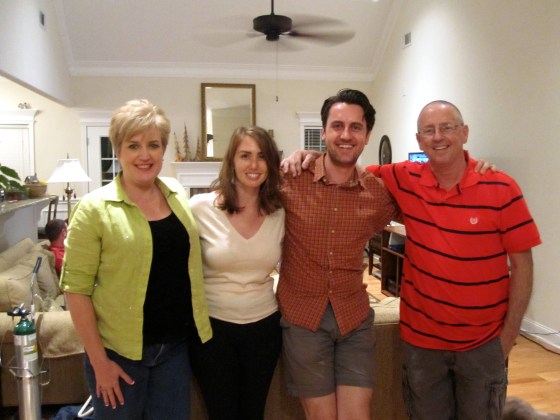 With Aunt Missy and Uncle Rod