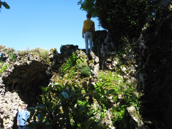 We made it to the other side of the Chateau!