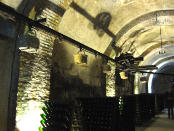 Baskets to carry the bottles