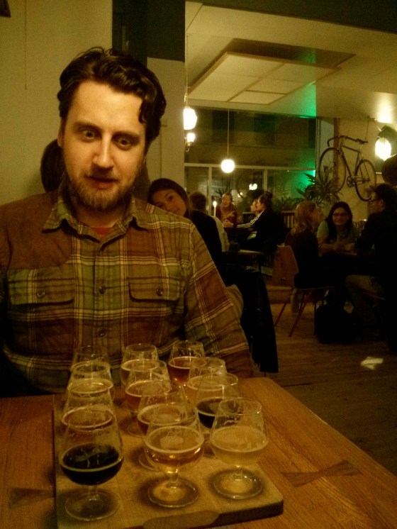 Koen trying to figure out where to begin!