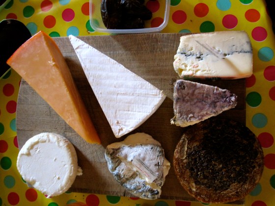 Mmm....cheese for dessert...