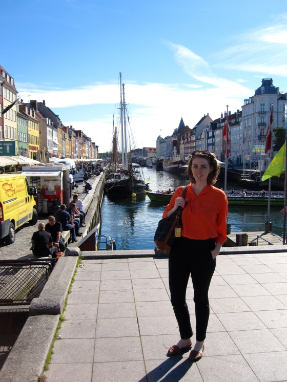 Me in front of the Nyhavn