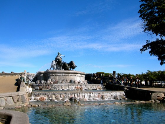 Gefion Fountain, the largest monument in Copenhagen
