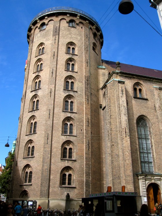 Rundetårn, aka the Round Tower, a 17th century tower first built as an astronomical observatory