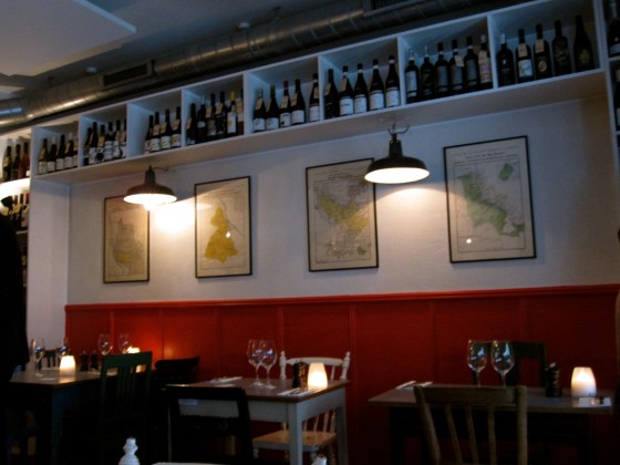 After about half an hour the place was completely packed