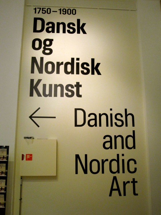 And so we began...Danish and Nordic Art 1750 - 1900