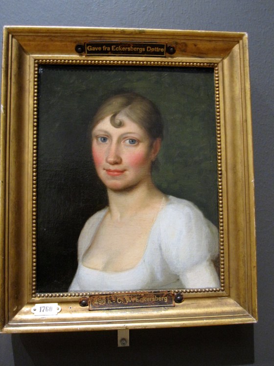 "Christine Rebekka Eckersberg, née Hyssing" C.W. Eckersberg 1809