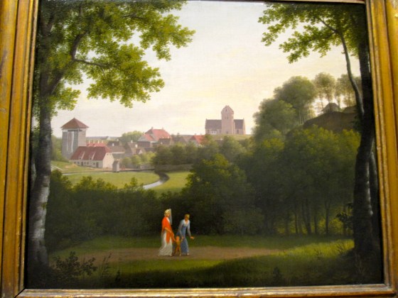 "View Towards Lyngby" C.W. Eckersberg 1803/10