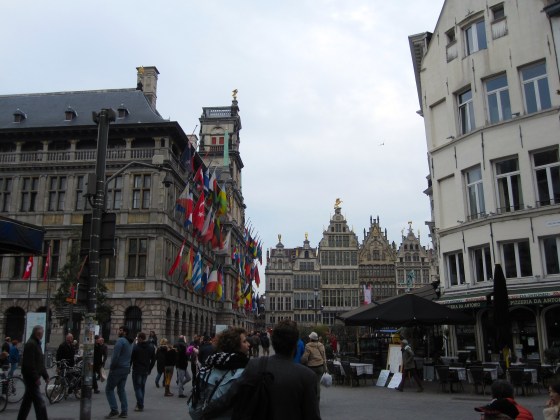 Heading toward the Grote Markt