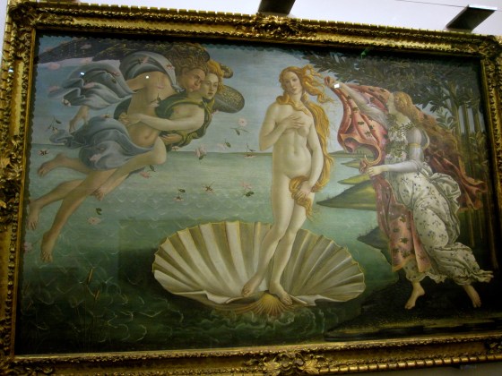 "The Birth of Venus" Botticelli, 1482 - 1485