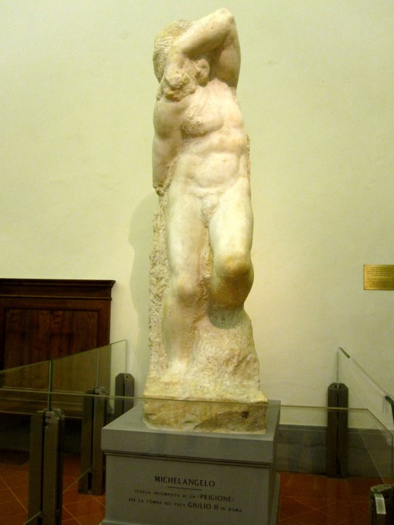 "The Young Slave" Michelangelo, 1530-1534