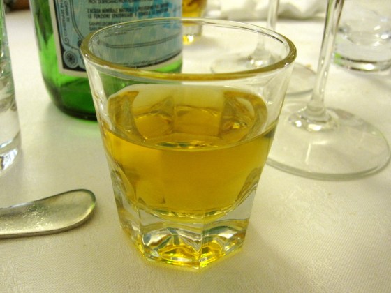 Holy Wine for our digestif