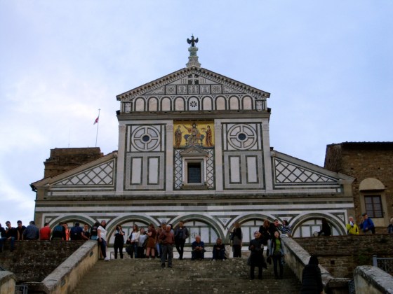 Almost to St. Minias on the Mountain