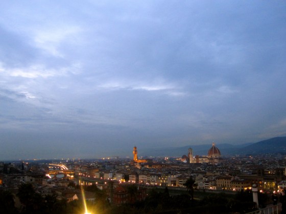 View from the Piazzale Michelangelo