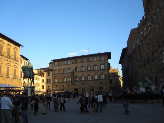The Gucci Museo - this photo is actually from the next day, because it was too dark for a good photo that night!