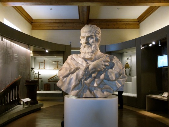 "Bust of Galileo Galilei" Carlo Marcellini, 1674-1677